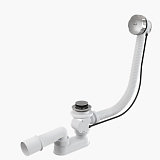 Сифон для ванны ALCAPLAST A55K - 100 cм