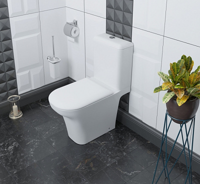 Напольный унитаз Lavinia Boho Bristol Rimless 3305001R