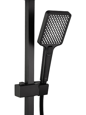 Душевая система WONZON & WOGHAND CUBE, Черный матовый WW-88739016-MB