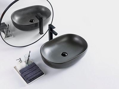 Раковина BelBagno BB1084-H311 накладная