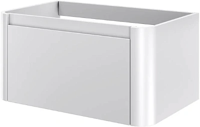Тумба Armadi Art Canale 80 белая + Хром 843-080-WCR