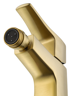 Смеситель для биде WONZON & WOGHAND FLEX, Брашированное золото WW-88016072-BG
