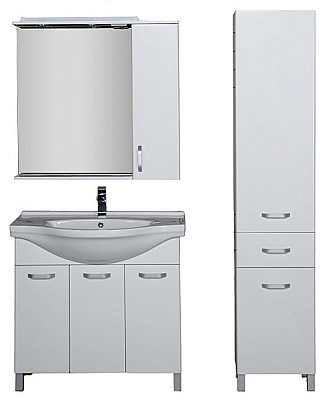 Мебель для ванной Aquanet Глория 90 белая