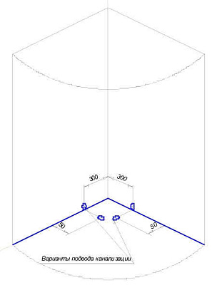 Душевой бокс Радомир Калифорния 2