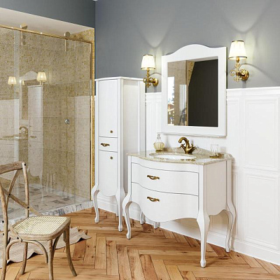 тумба Ellen plus 90 M-V bianco (белый)