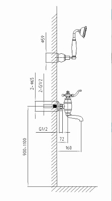 Смеситель Timo Lina 7034/00Y chrome для раковины