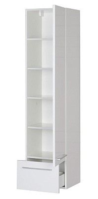 Шкаф-пенал Aquanet Нота белый