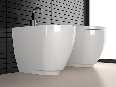 Биде напольное Hatria Fusion