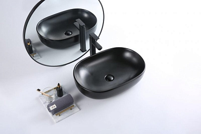 Раковина BelBagno BB1084-H301 накладная