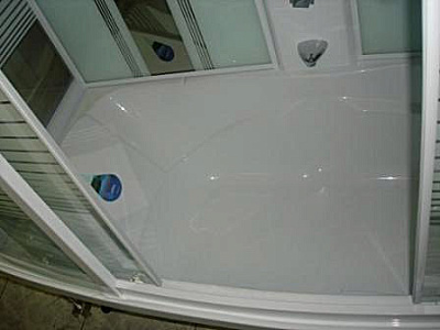 Душевой бокс Triton Альфа (стекло с гориз. полосками)