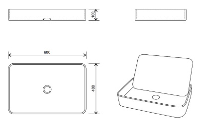 Раковина Kolpa San Eban/S 60