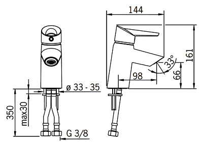 Смеситель Oras Optima 2710F для раковины