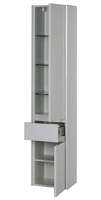 Шкаф-пенал Aquanet Латина 35 белый