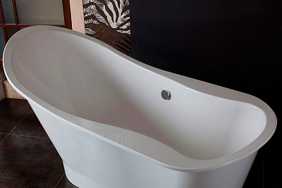 Ванна из литьевого мрамора Romance Collection Leeds 165x77 L