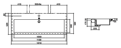 Раковина Disegno Ceramica Light 801-1