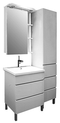 Шкаф-пенал Aquanet Лаконика