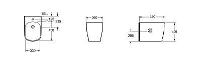 Напольное биде Lavinia Boho Bell Pro 33010040