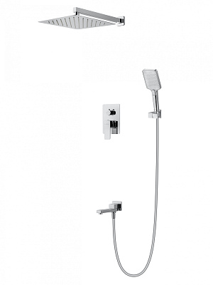 Душевая система встраиваемая WONZON & WOGHAND EDGE, Хром WW-88939003-CR