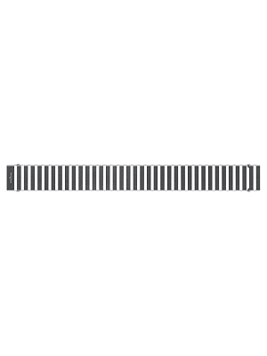 Решетка для душевого трапа 60 см WONZON & WOGHAND, Темный графит WW-651600L-BGM