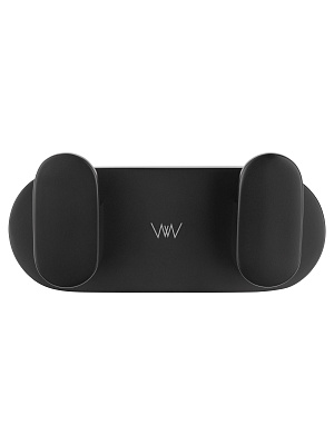 Двойной крючок для ванной WONZON & WOGHAND CARBON, Черный WW-7725