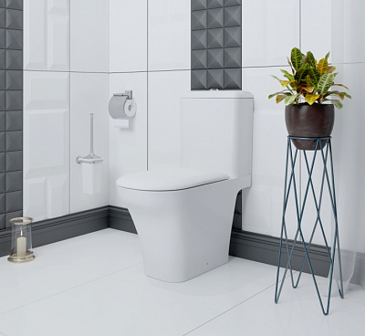 Напольный унитаз Lavinia Boho Bristol Rimless 3305001R