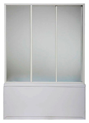 Шторка на ванну Bas Бриз Верона Ибица (3 ств. пластик)