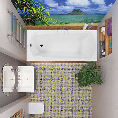 Акриловая ванна VAGNERPLAST Ebony (160 см)