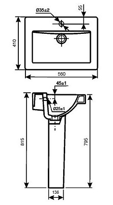 Раковина Santeri Орион