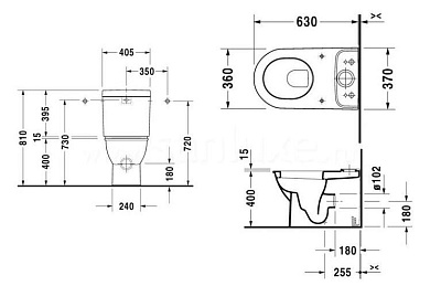 Крышка-сиденье Duravit Darling New 0069890000 с микролифтом