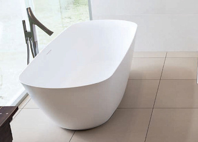 Ванна из литого мрамора Riho Oval 160x72