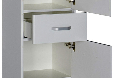 Шкаф-пенал Aquanet Глория 40 белый