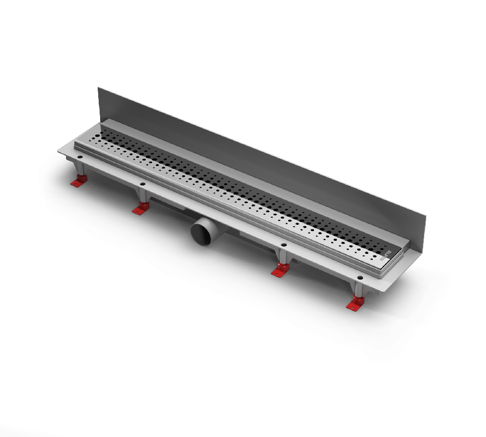 Водоотводящий желоб ALPEN Basic ALP-650B2 для монтажа вплотную к стене