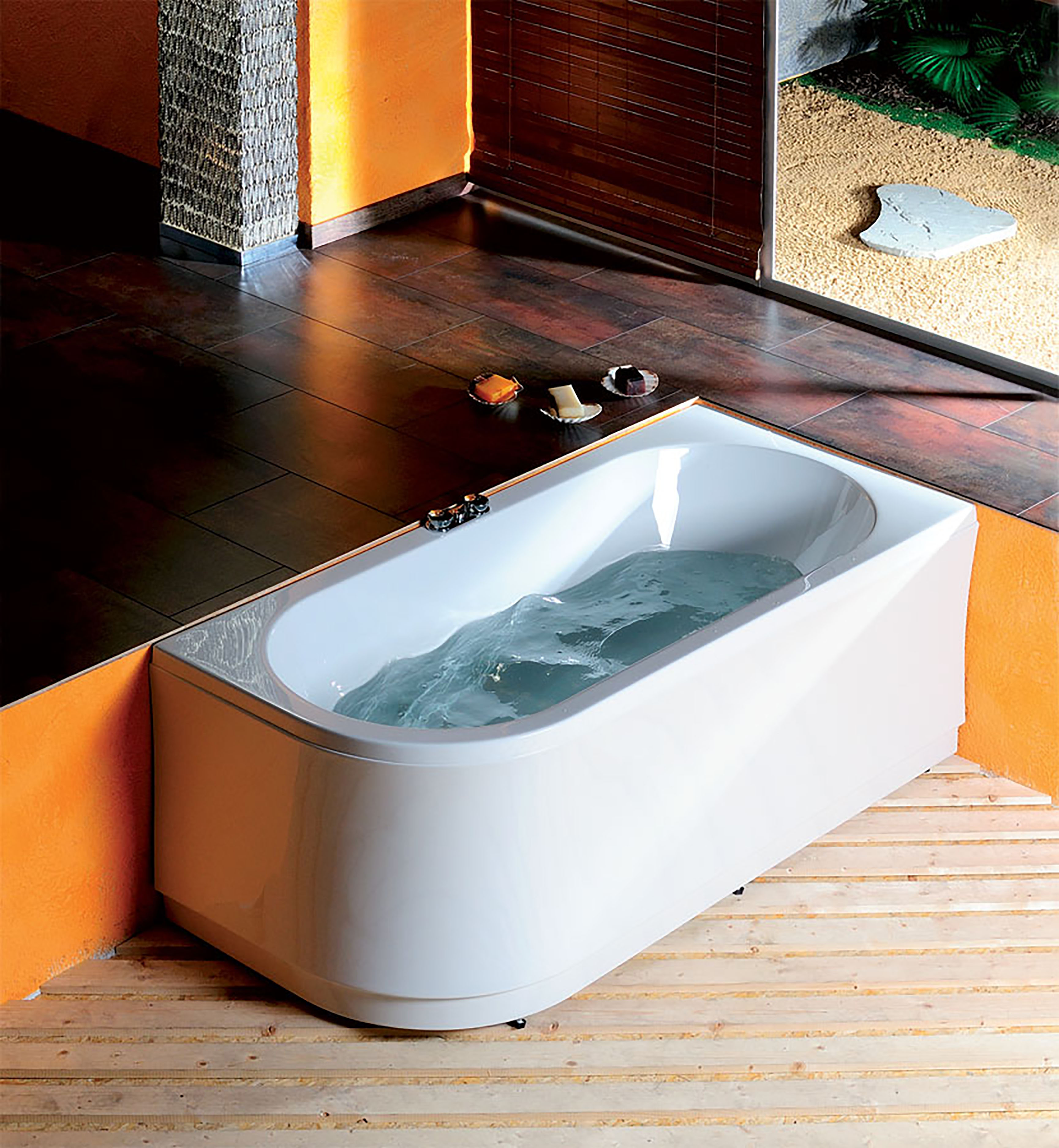 Акриловая ванна ALPEN Viva 185 R