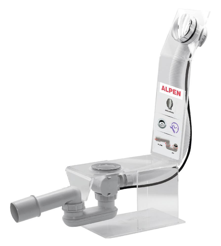 Сифон для ванны ALPEN ALP55-RU80