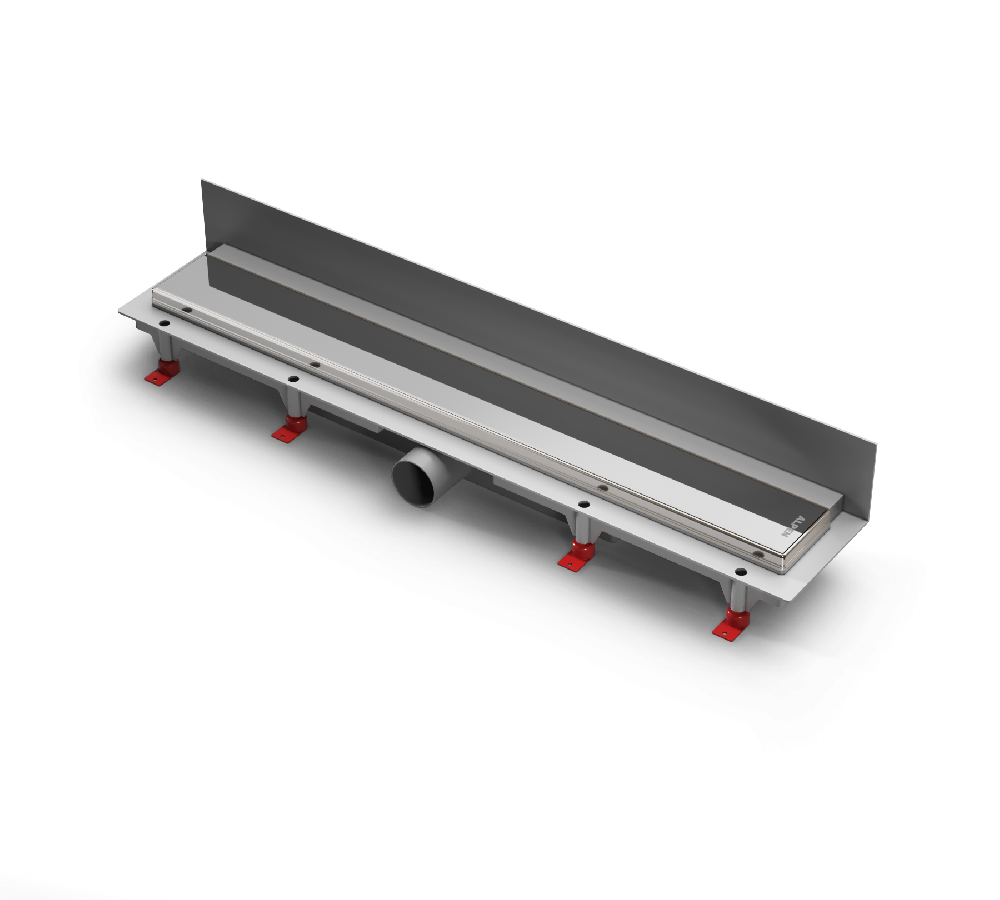 Водоотводящий желоб ALPEN Klasic/Floor ALP-850KN2 к стене с рамкой