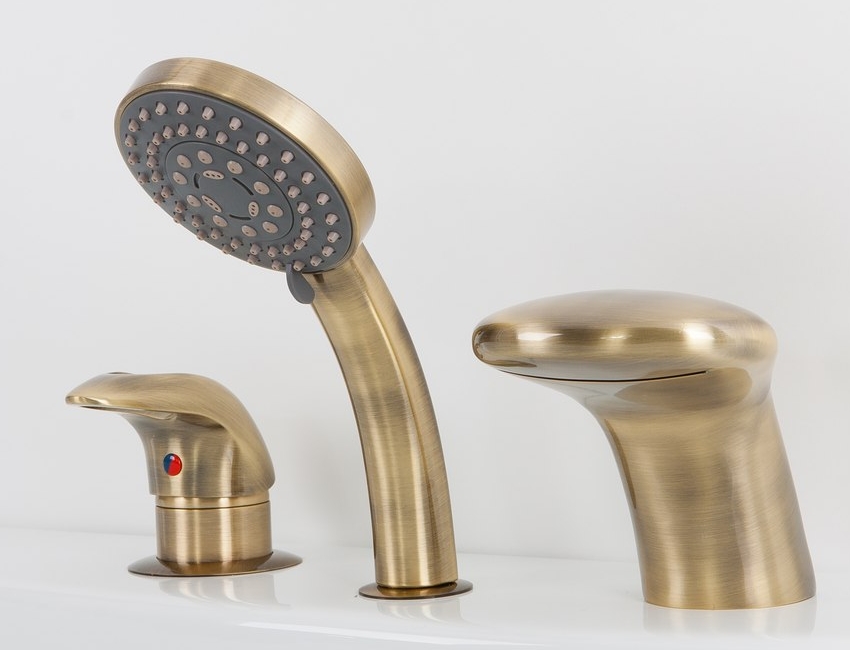 Каскадный смеситель ALPEN Cobra бронза