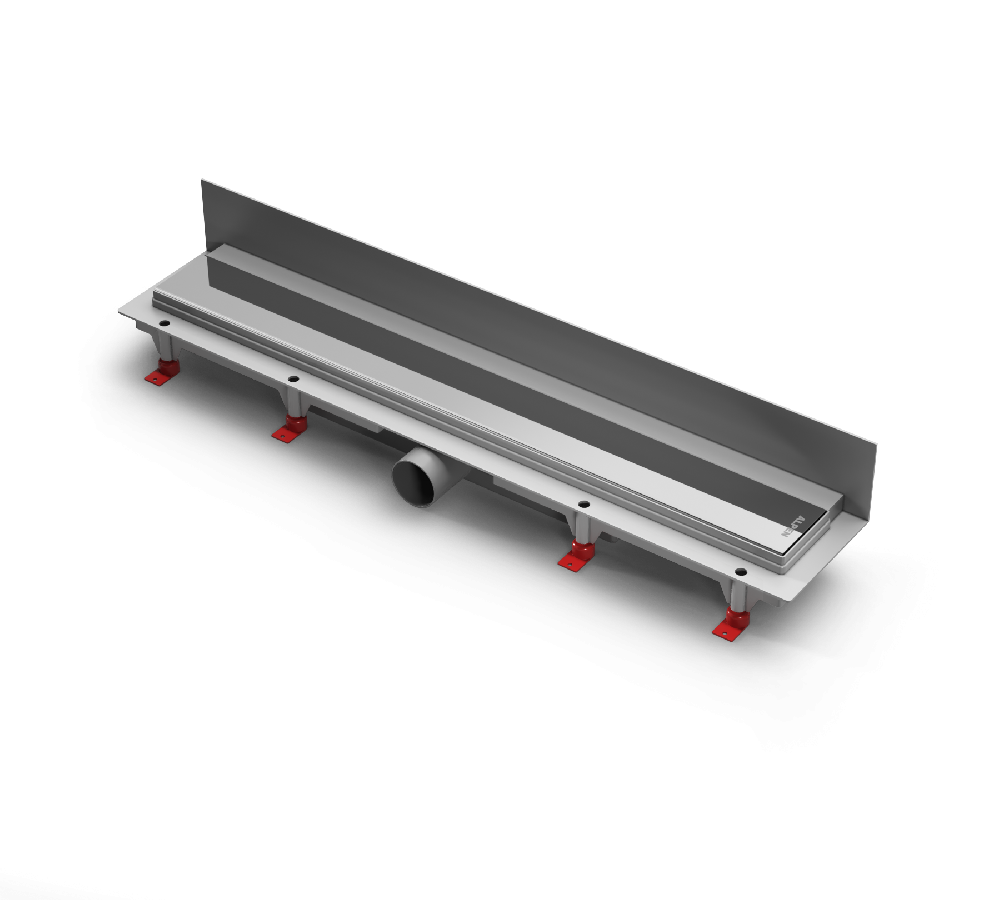 Водоотводящий желоб ALPEN Klasic/Floor ALP-850K2 для монтажа вплотную к стене