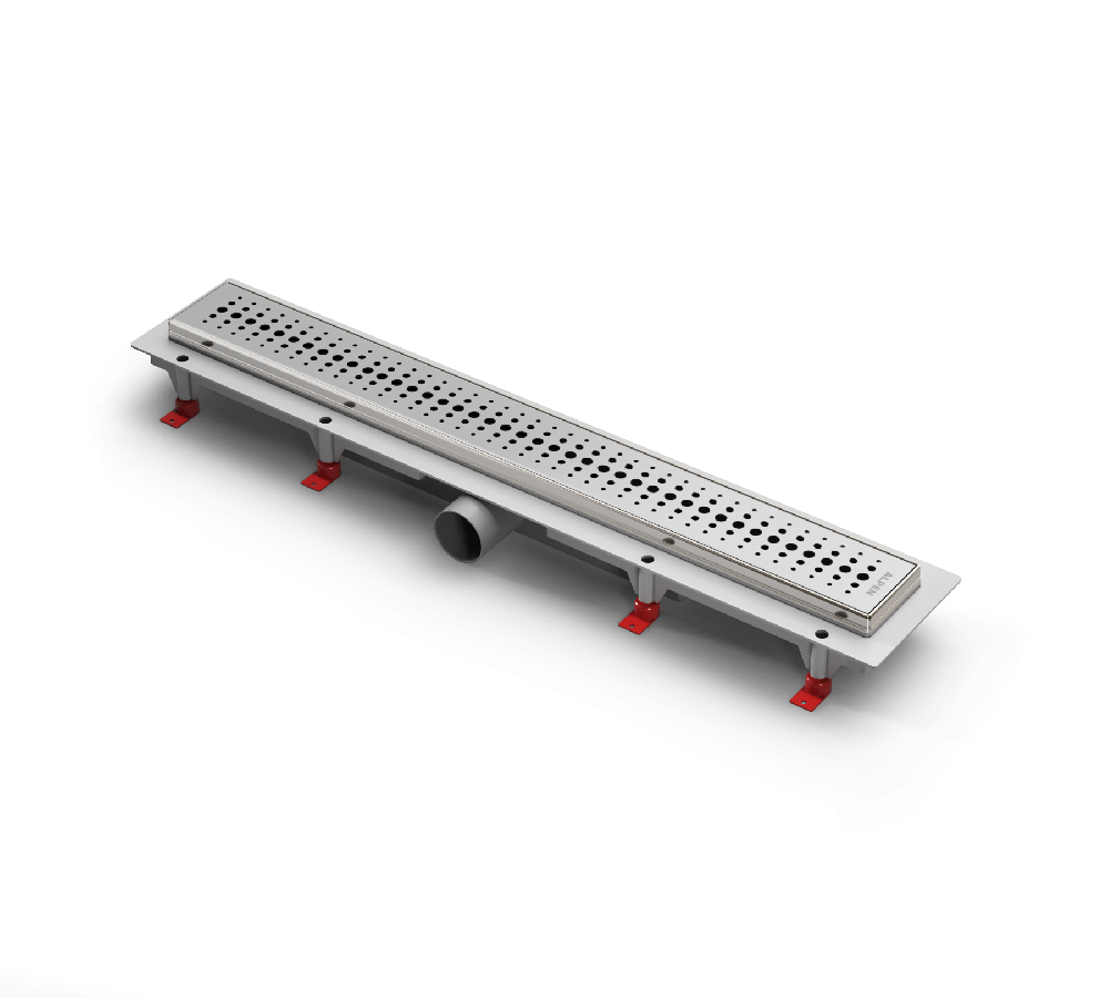 Водоотводящий желоб ALPEN Basic ALP-750BN с рамкой