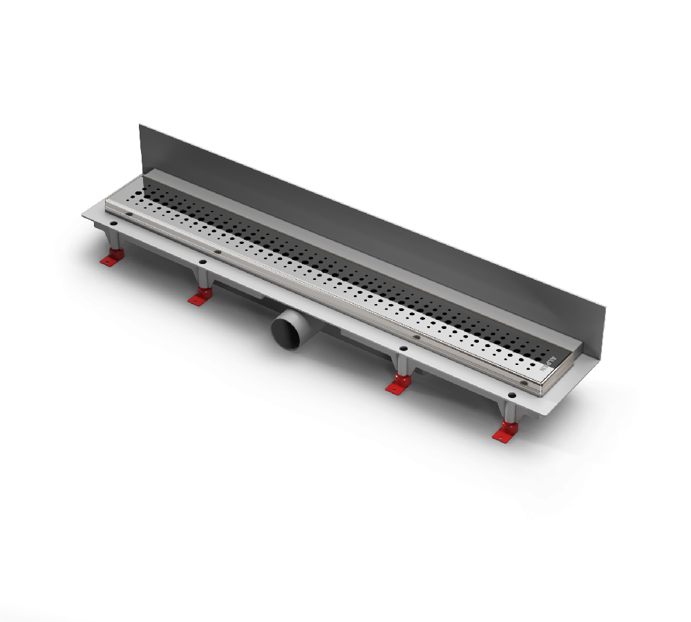 Водоотводящий желоб ALPEN Basic ALP-850BN2 к стене с рамкой