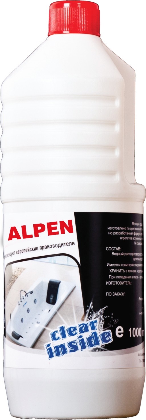 Средство для гидромассажных систем ванн, 1000 мл. ALPEN