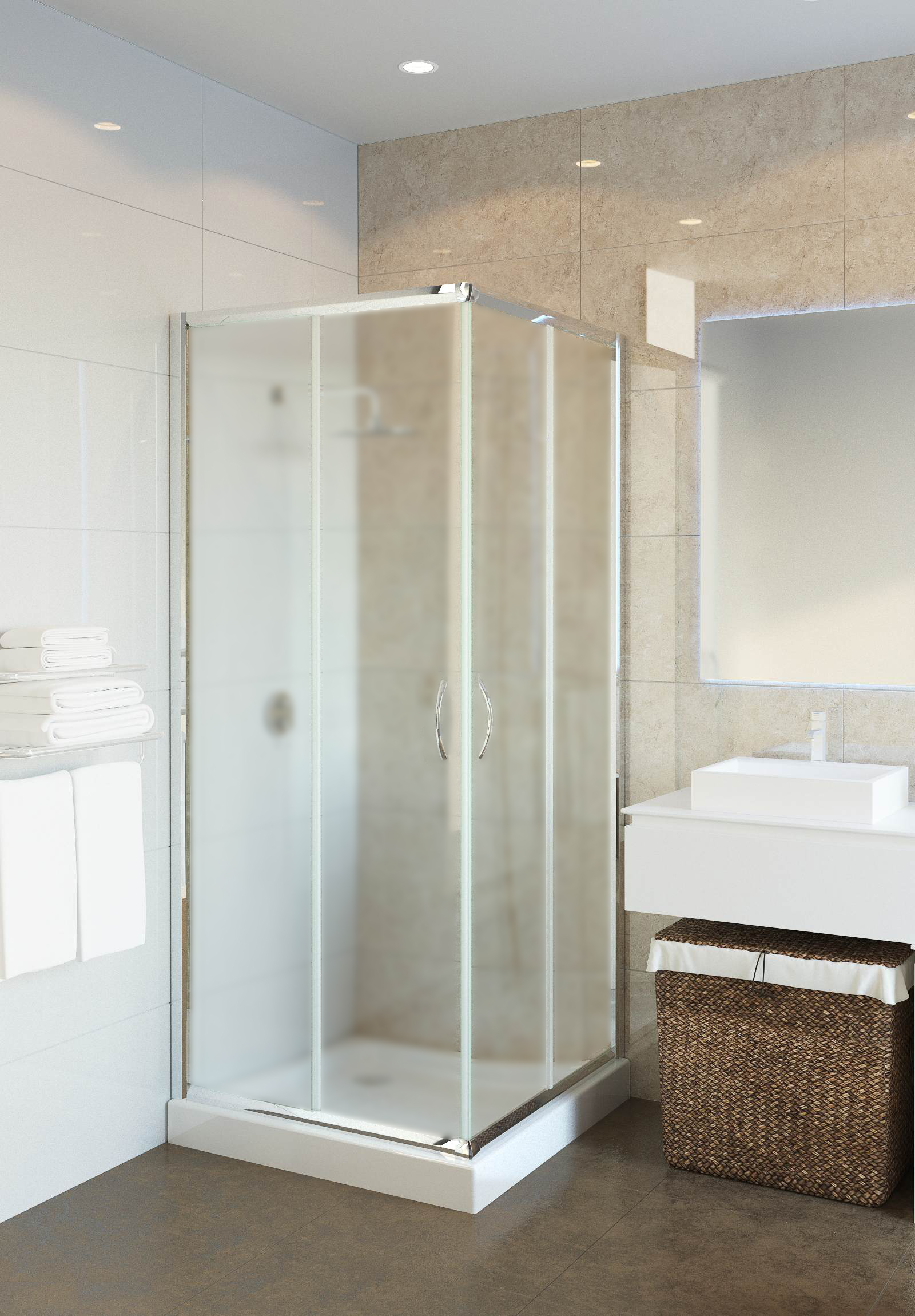 Душевая шторка ALPEN A320-100-MG