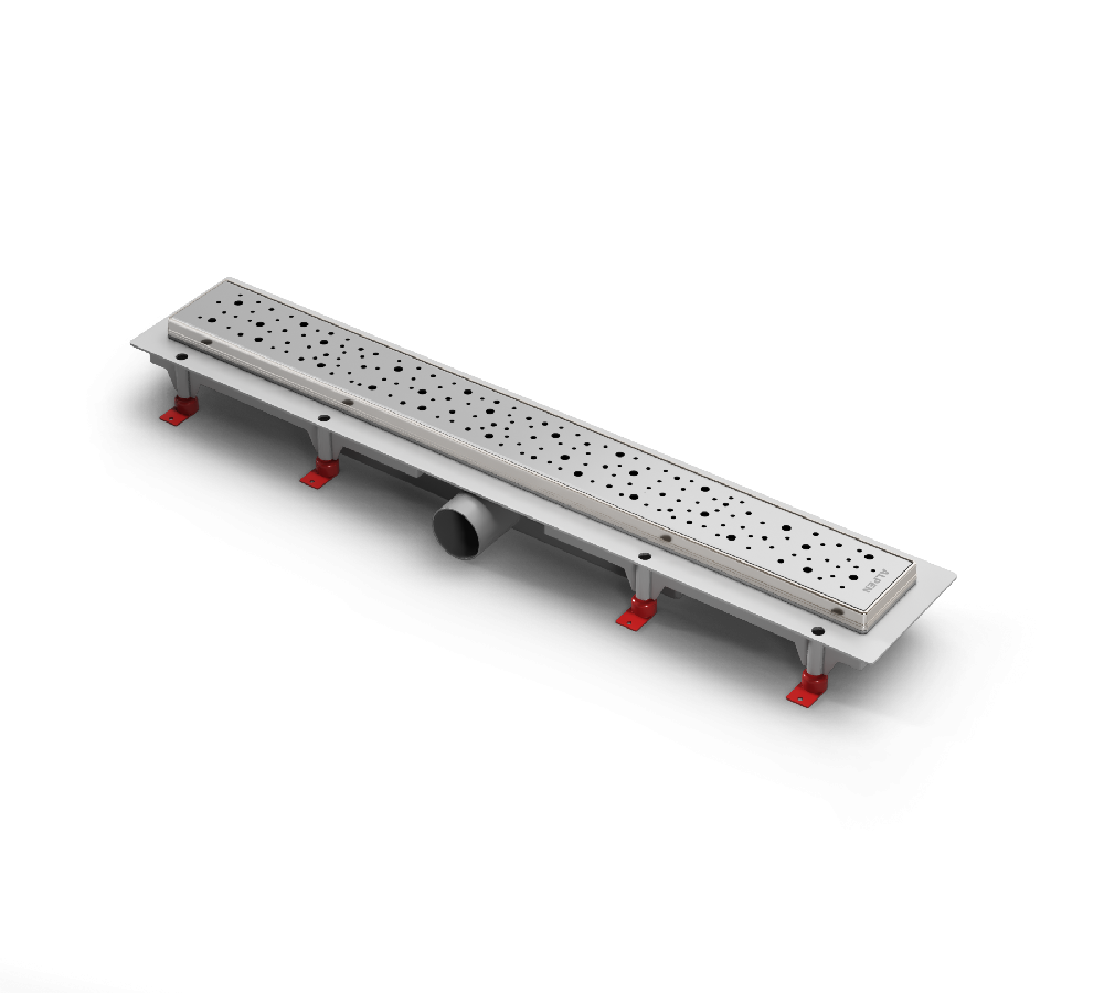 Водоотводящий желоб ALPEN Drops ALP-1050/50DN с рамкой