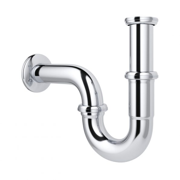 Металлический сифон для раковины 2043222 ALPEN (хром)
