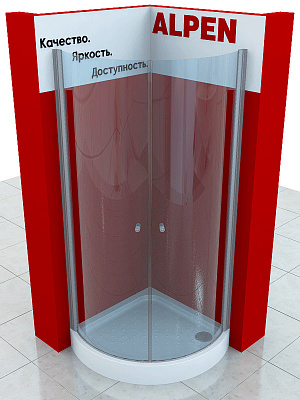 Душевая шторка ALPEN A160-90